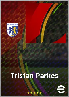 Tristan Parkes eFootball 2026 player card, 61 OVR CB