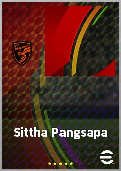 Sittha Pangsapa eFootball 2026 player card, 59 OVR CMF