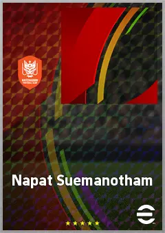 Napat Suemanotham eFootball 2026 player card, 59 OVR GK