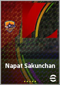 Napat Sakunchan eFootball 2026 player card, 60 OVR GK