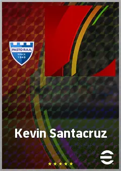 Kevin Santacruz eFootball 2026 player card, 60 OVR CMF