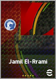 Jamil El-Rrami eFootball 2026 player card, 61 OVR RWF