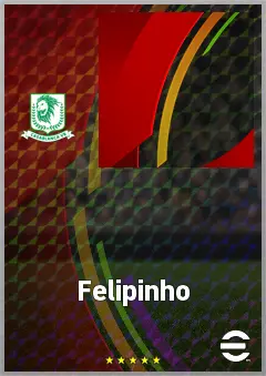 Felipinho eFootball 2026 player card, 61 OVR LWF