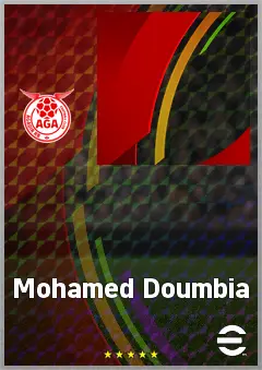Mohamed Doumbia eFootball 2026 player card, 62 OVR CMF