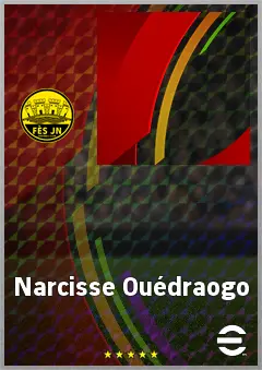 Narcisse Ouédraogo eFootball 2026 player card, 59 OVR CF