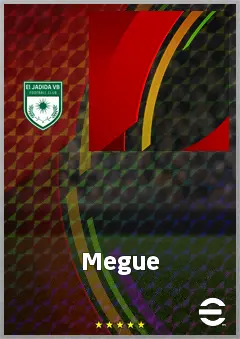 Megue eFootball 2026 player card, 69 OVR CMF