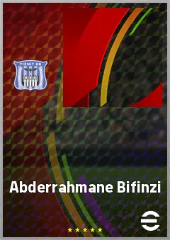 Abderrahmane Bifinzi eFootball 2026 player card, 64 OVR CB