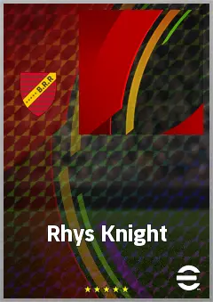 Rhys Knight eFootball 2026 player card, 59 OVR CMF