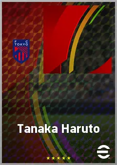 Tanaka Haruto eFootball 2026 player card, 60 OVR RB