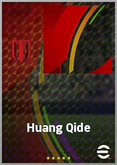 Huang Qide eFootball 2026 player card, 55 OVR LB
