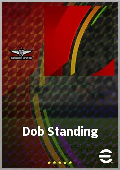 Dob Standing eFootball 2026 player card, 53 OVR CB
