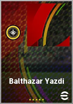 Balthazar Yazdi eFootball 2026 player card, 56 OVR GK