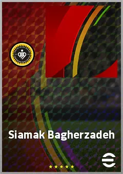 Siamak Bagherzadeh eFootball 2026 player card, 55 OVR GK