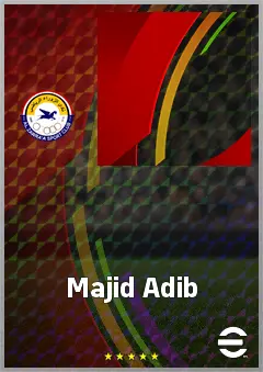 Majid Adib eFootball 2026 player card, 56 OVR RB