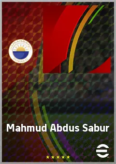 Mahmud Abdus Sabur eFootball 2026 player card, 57 OVR LMF