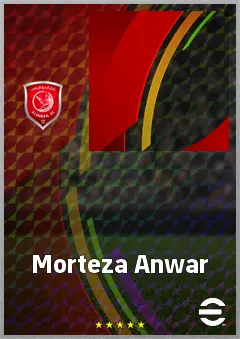 Morteza Anwar eFootball 2026 player card, 56 OVR DMF