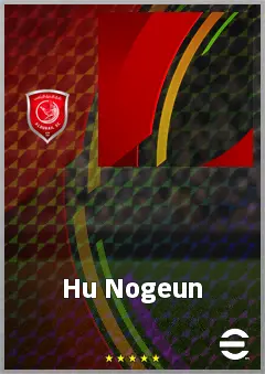 Hu Nogeun eFootball 2026 player card, 56 OVR DMF