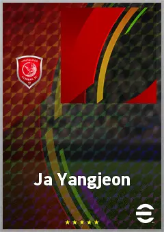 Ja Yangjeon eFootball 2026 player card, 57 OVR LWF
