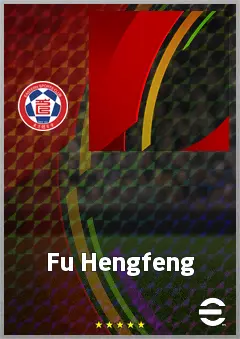 Fu Hengfeng eFootball 2026 player card, 54 OVR CB