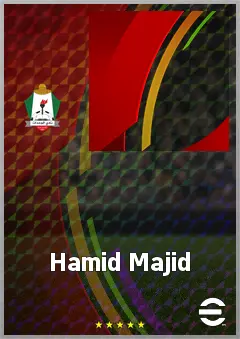 Hamid Majid eFootball 2026 player card, 57 OVR RMF