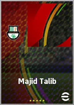 Majid Talib eFootball 2026 player card, 56 OVR CF