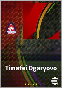 Timafei Ogaryovo eFootball 2026 player card, 54 OVR CB