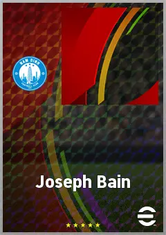 Joseph Bain eFootball 2026 player card, 54 OVR CB
