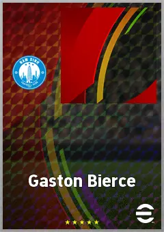 Gaston Bierce eFootball 2026 player card, 55 OVR LB