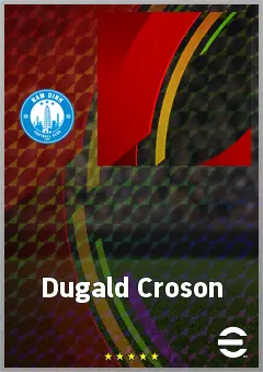 Dugald Croson eFootball 2026 player card, 56 OVR RB