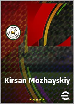 Kirsan Mozhayskiy eFootball 2026 player card, 55 OVR LB