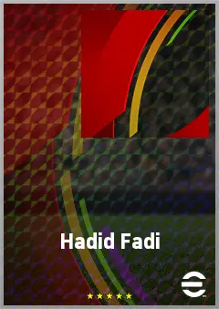 Hadid Fadi eFootball 2026 player card, 56 OVR LB