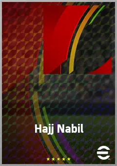 Hajj Nabil eFootball 2026 player card, 60 OVR GK