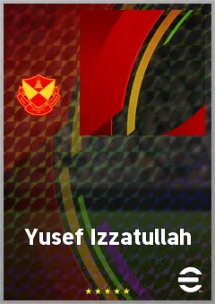 Yusef Izzatullah eFootball 2026 player card, 61 OVR GK