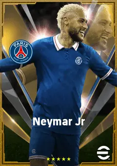 Neymar Jr eFootball 2026 player card, 92 OVR LWF