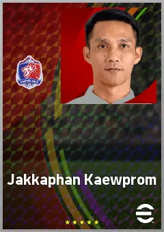 Jakkaphan Kaewprom eFootball 2026 player card, 66 OVR AMF