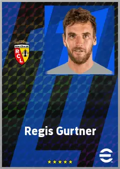 Regis Gurtner eFootball 2026 player card, 71 OVR GK