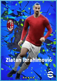 Zlatan Ibrahimović eFootball 2026 player card, 88 OVR CF