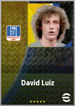 David Luiz eFootball 2026 player card, 74 OVR CB