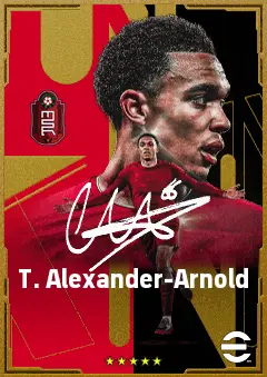 T. Alexander-Arnold eFootball 2026 player card, 84 OVR RB