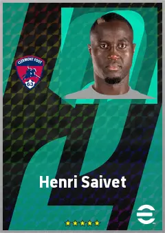 Henri Saivet eFootball 2026 player card, 70 OVR CMF