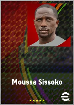 Moussa Sissoko eFootball 2026 player card, 73 OVR CMF