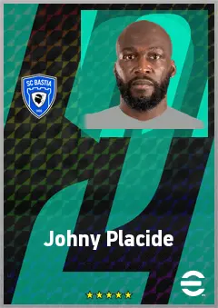 Johny Placide eFootball 2026 player card, 70 OVR GK