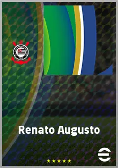 Renato Augusto eFootball 2026 player card, 80 OVR CMF