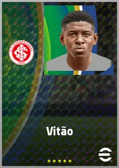 Vitão eFootball 2026 player card, 79 OVR CB