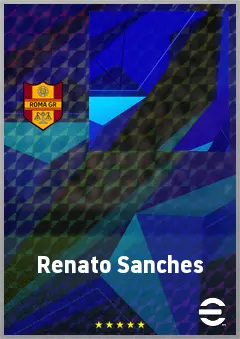 Renato Sanches eFootball 2026 player card, 81 OVR CMF