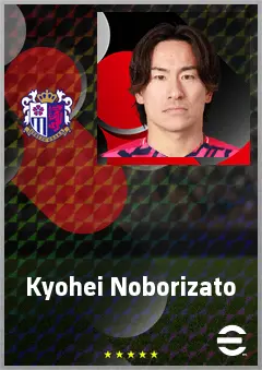 Noborizato Kyohei eFootball 2026 player card, 68 OVR LB
