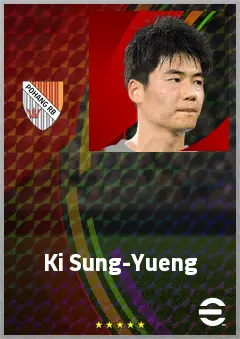 Ki Sung-Yueng eFootball 2026 player card, 70 OVR DMF