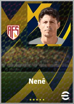 Nenê eFootball 2026 player card, 69 OVR CF