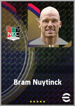 Bram Nuytinck eFootball 2026 player card, 69 OVR CB