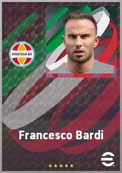 Francesco Bardi eFootball 2026 player card, 71 OVR GK
